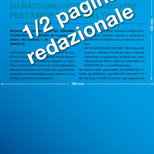 1/2 Pagina Redazionale